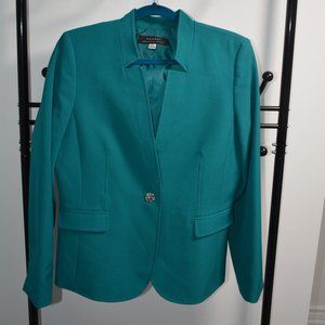 Tahari ASL, Size 10, Teal Color Jacket; Work, Office, Church